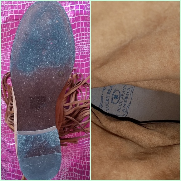 LUCKY BRAND - Western Fringe Boots - Picture 3 of 5